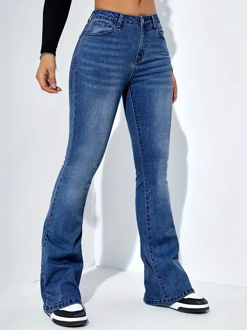 Ravella High-Waist Bell Bottoms
