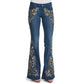 Isola Embroidered Bell Bottoms